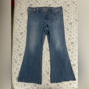 American Eagle Low Rise Flare Leg Jeans